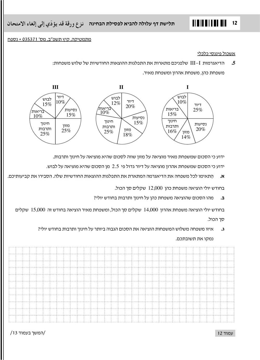שאלון 371 קיץ 2022 מועד א' – עמוד 5