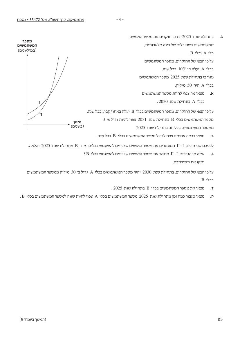 שאלון 472 קיץ 2026 מועד א' – עמוד 4