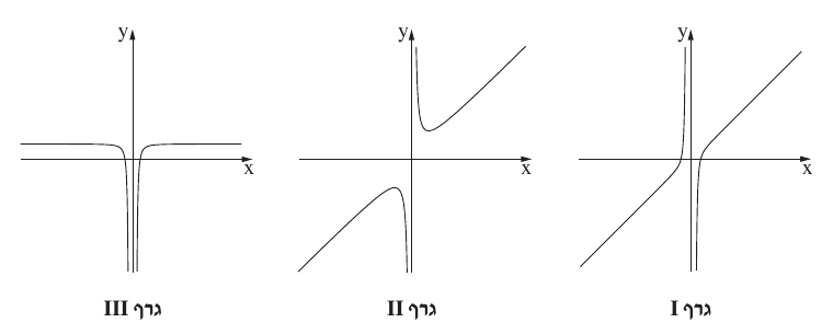 הגרפים I–III מתוך השאלון
