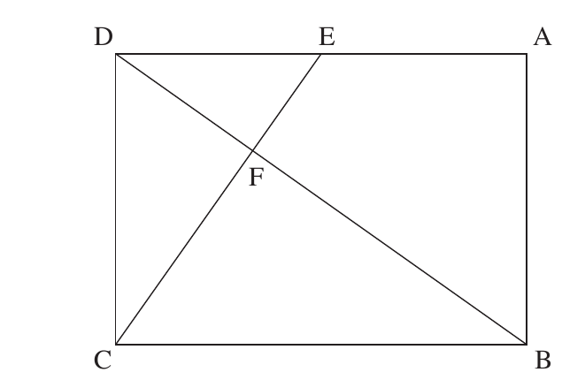 סרטוט שאלה 4: המלבן ABCD